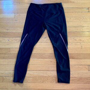 RBX Athletic Women's Leggings | Black and Brown | L